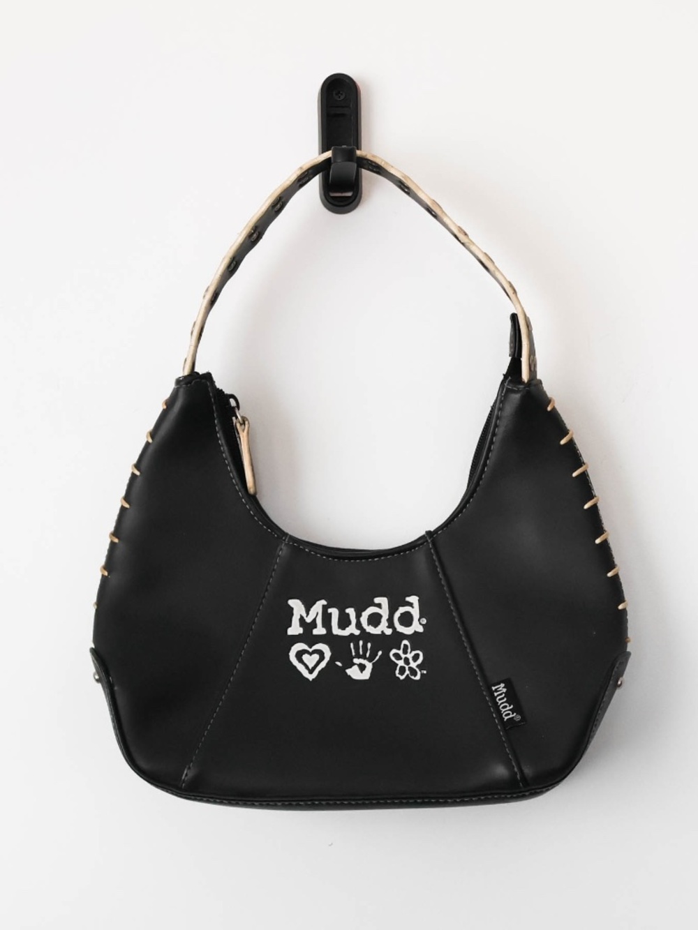 Awesome Vintage Y2K Mudd BoHo Moon Leather Bag